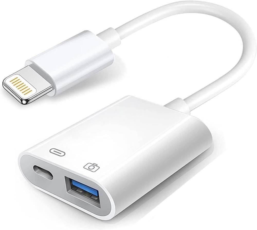 Wahbite Lightning auf USB mit Ladeanschluss