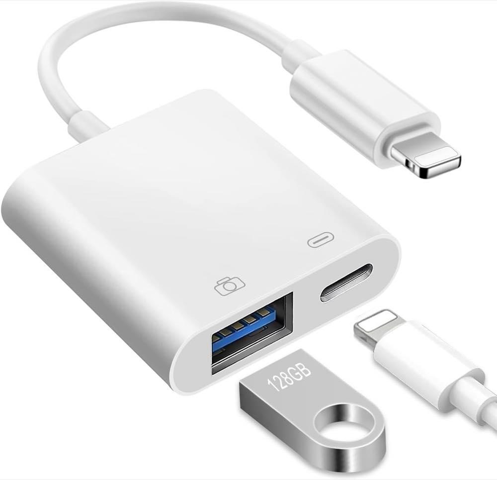 Ticenpe Lightning auf USB mit Ladeanschluss
