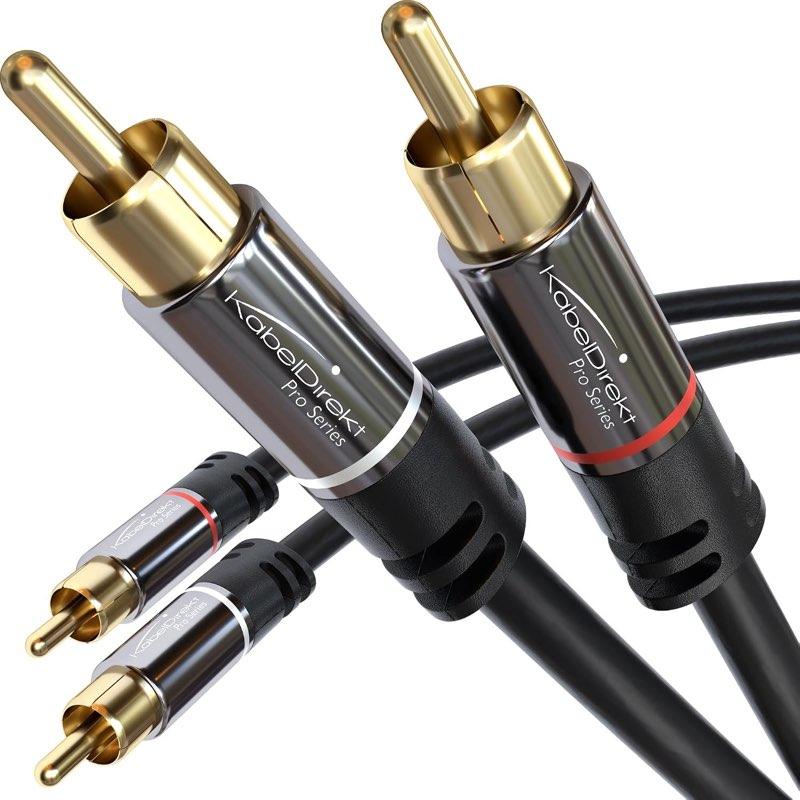 KabelDirekt Stereo-Cinch 2,0 m