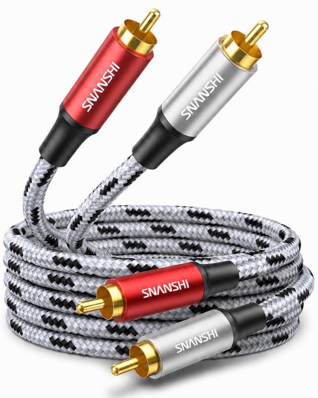 SNANSHI Stereo-Cinch 1,5 m