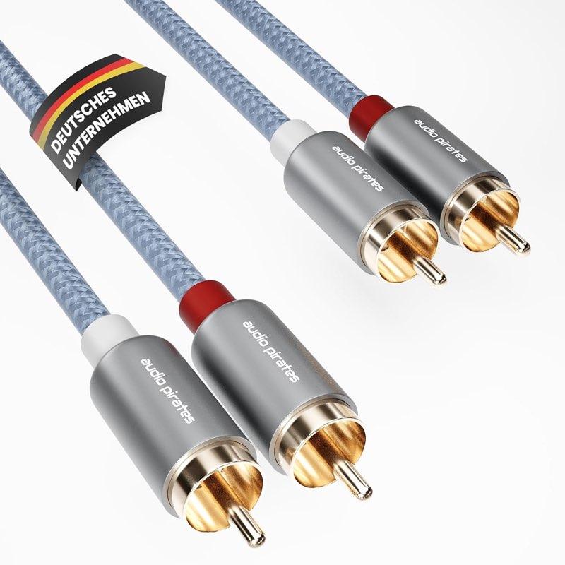 audio pirates 2×2 Cinch 0,5 m