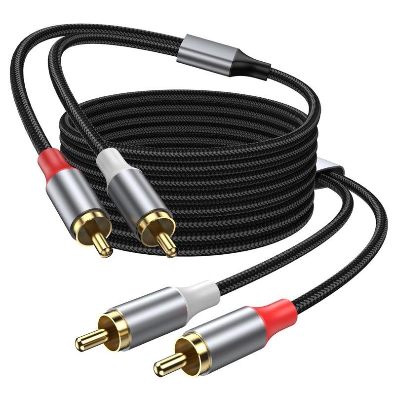 KAYQINHO Stereo-Cinch 1 m