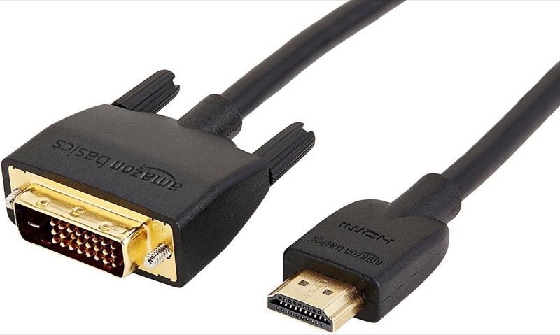 Amazon Basics HDMI-DVI-Adapterkabel 0,9 m