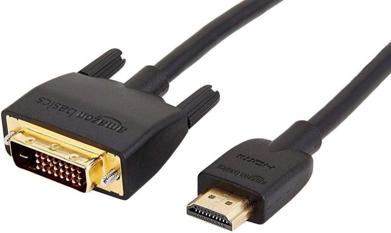 Amazon Basics HDMI-DVI-Adapterkabel 1,8 m
