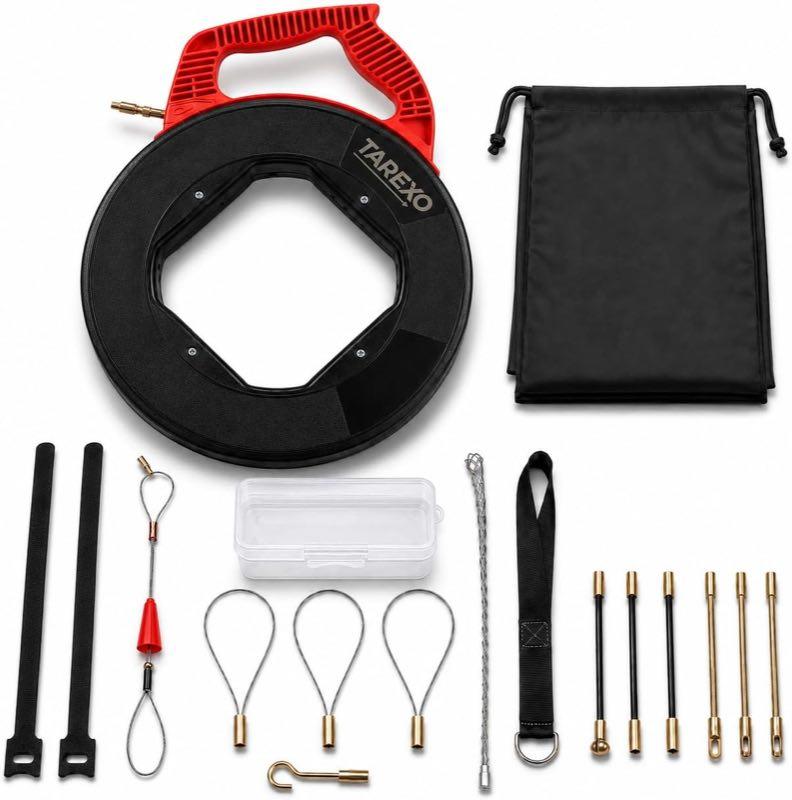 TAREXO Glasfaser-Einziehband 30 m, 3,8 mm