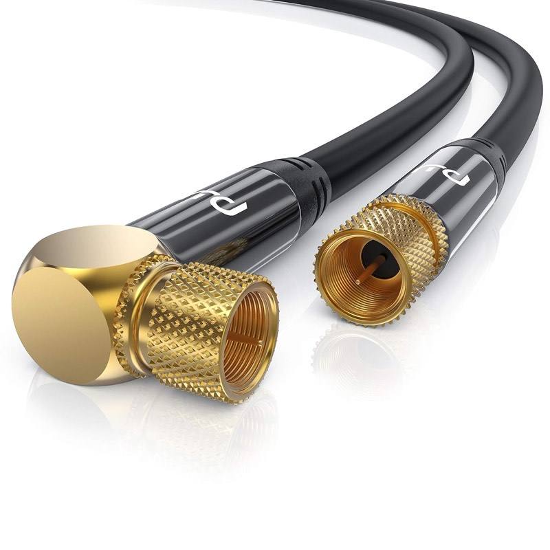 CSL-Computer CSL 1 m SAT-Kabel 90° gewinkelt