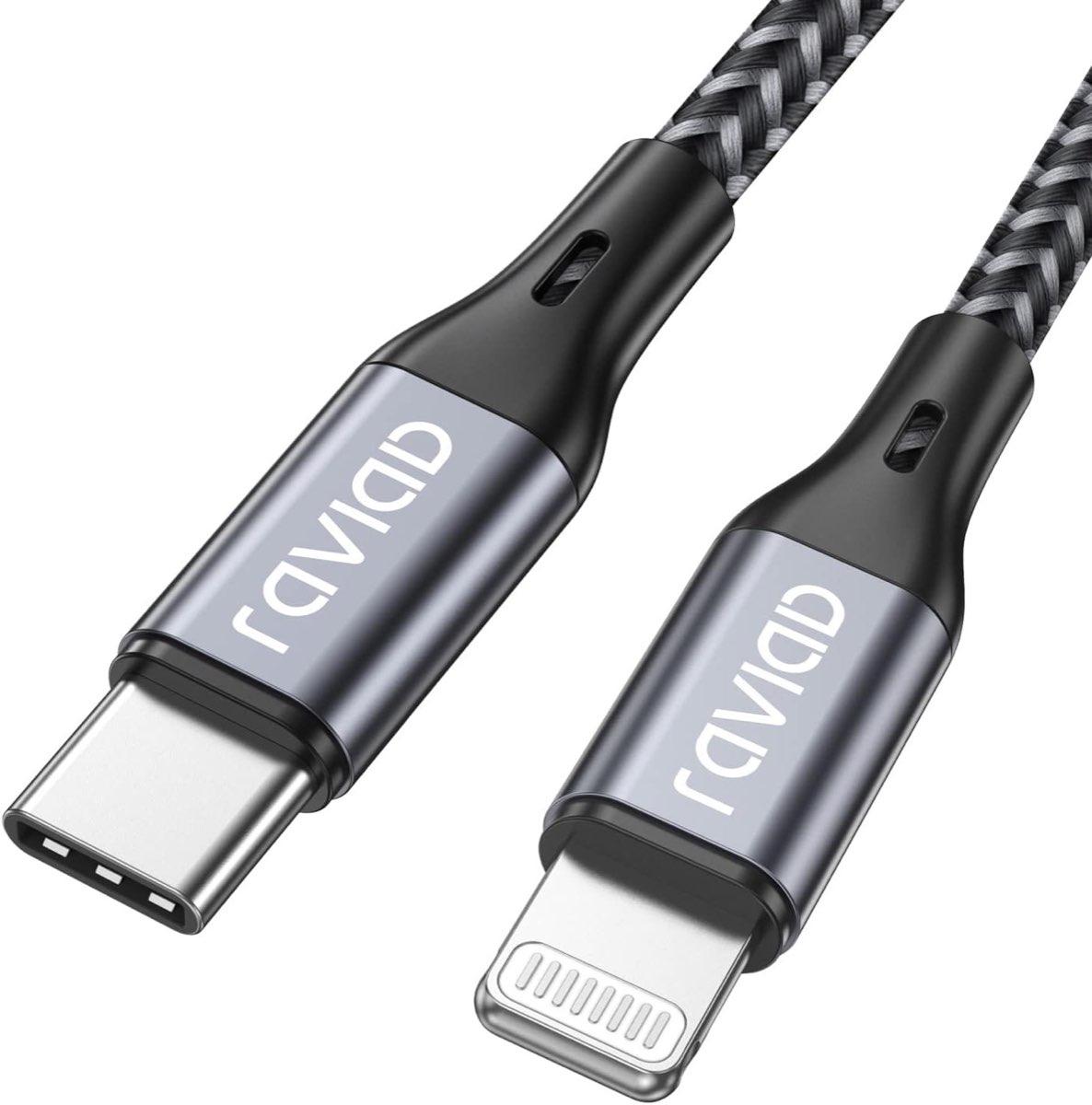 RAVIAD Lightning-Kabel USB-C, 1 m