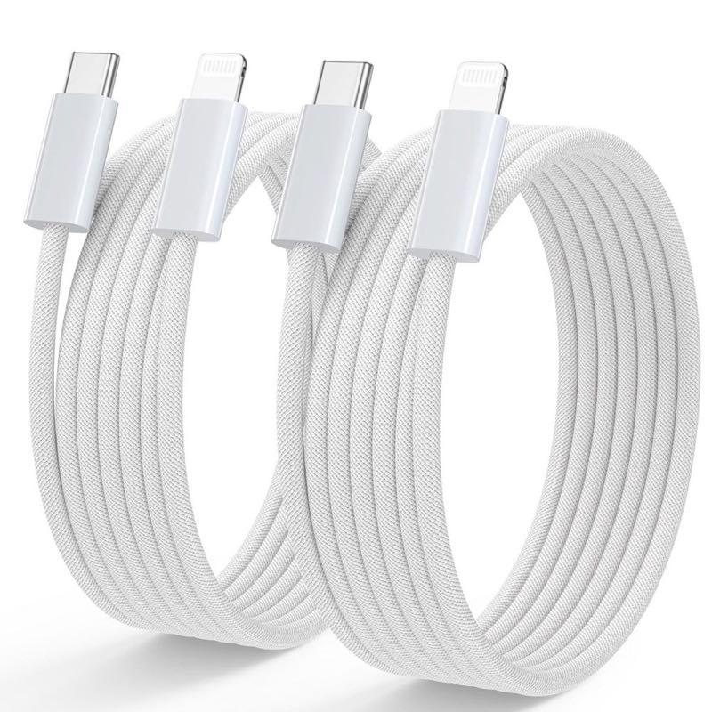 NIBIKIA NIBIKIA Lightning-Kabel USB-C, 1 m, 2 Stück