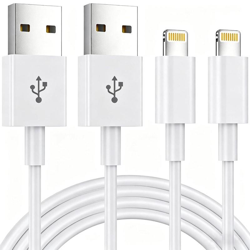 JJCALL USB auf Lightning, 2× 1 m
