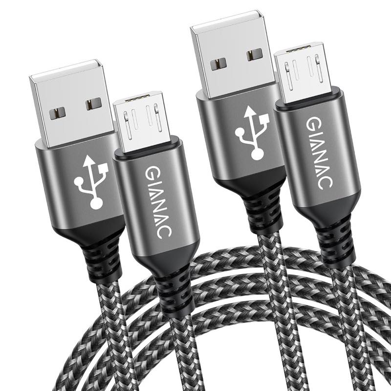 GIANAC Micro-USB, 2 Stück, 2 m