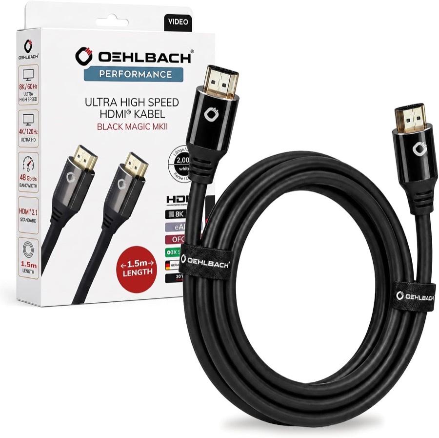 OEHLBACH Black Magic MKII, 1,5 m