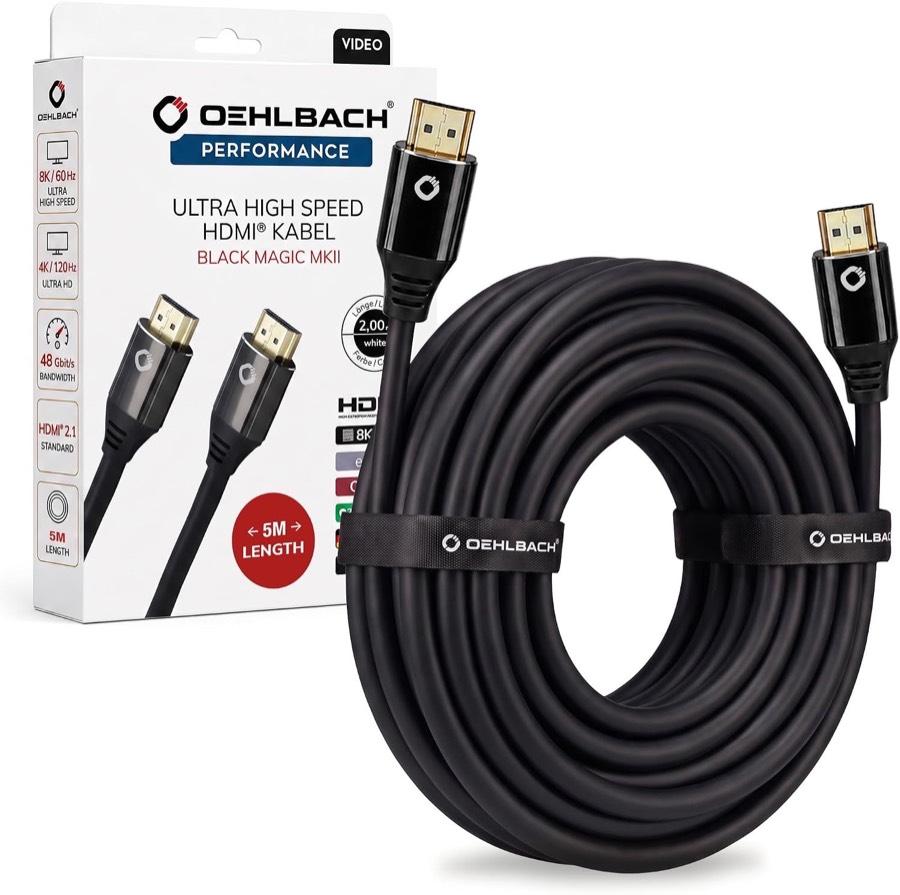 Oehlbach OEHLBACH Black Magic MKII, 5 m