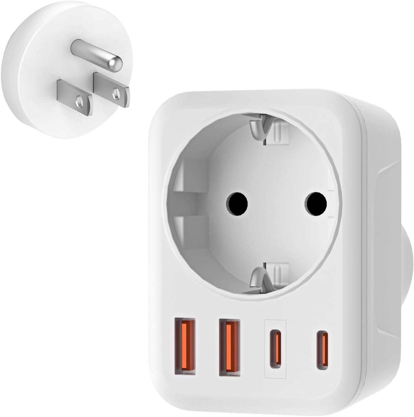 Denlane 5-in-1 Reiseadapter USA (Typ B)