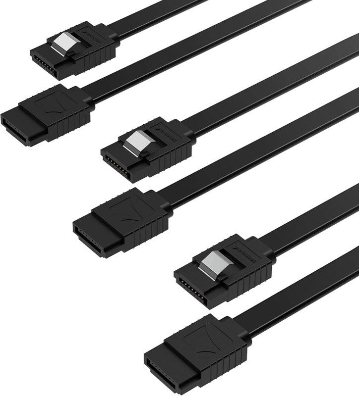 SABRENT SABRENT SATA-III-Kabel, 51 cm, 3 Stück
