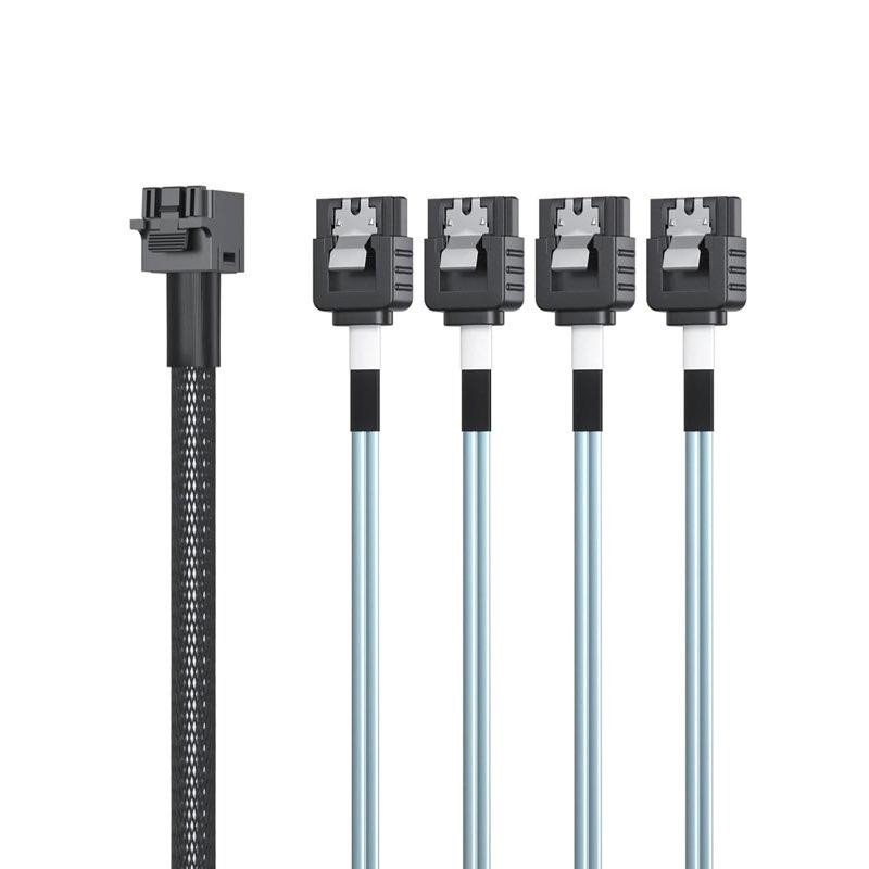10Gtek SFF-8643 auf 4× SATA, 1 m