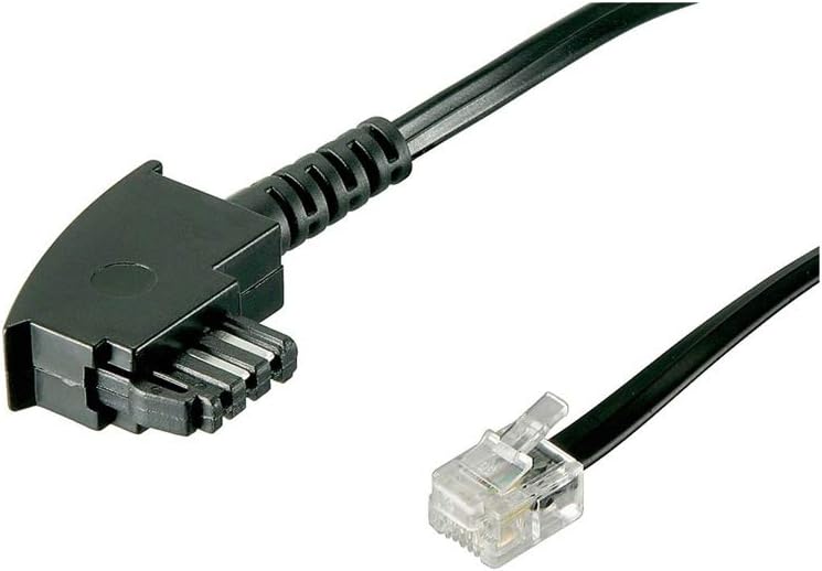 goobay goobay Telefonkabel TAE-F auf RJ11 (6P4C), 3 m