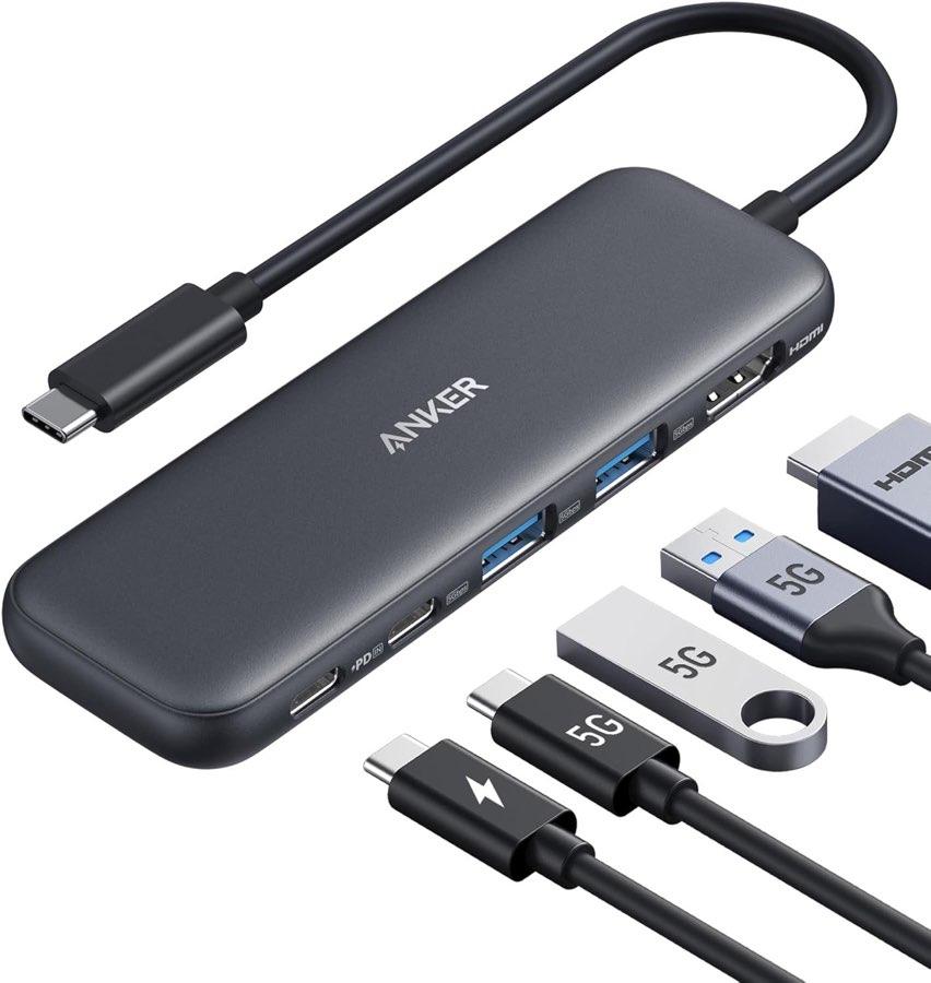 Anker Anker 332 5-in-1, 4K@30Hz, 85 W - Produktbild