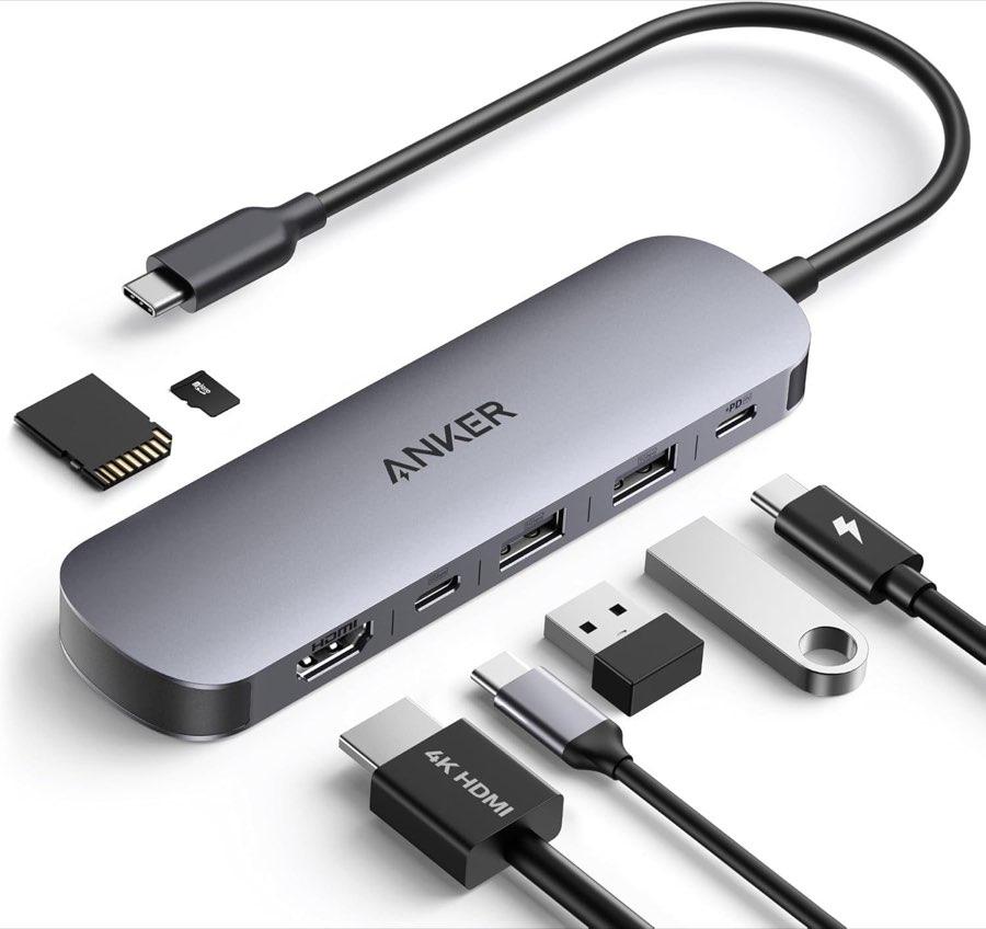 Anker Anker 7-in-1, 4K@60Hz, 85 W PD