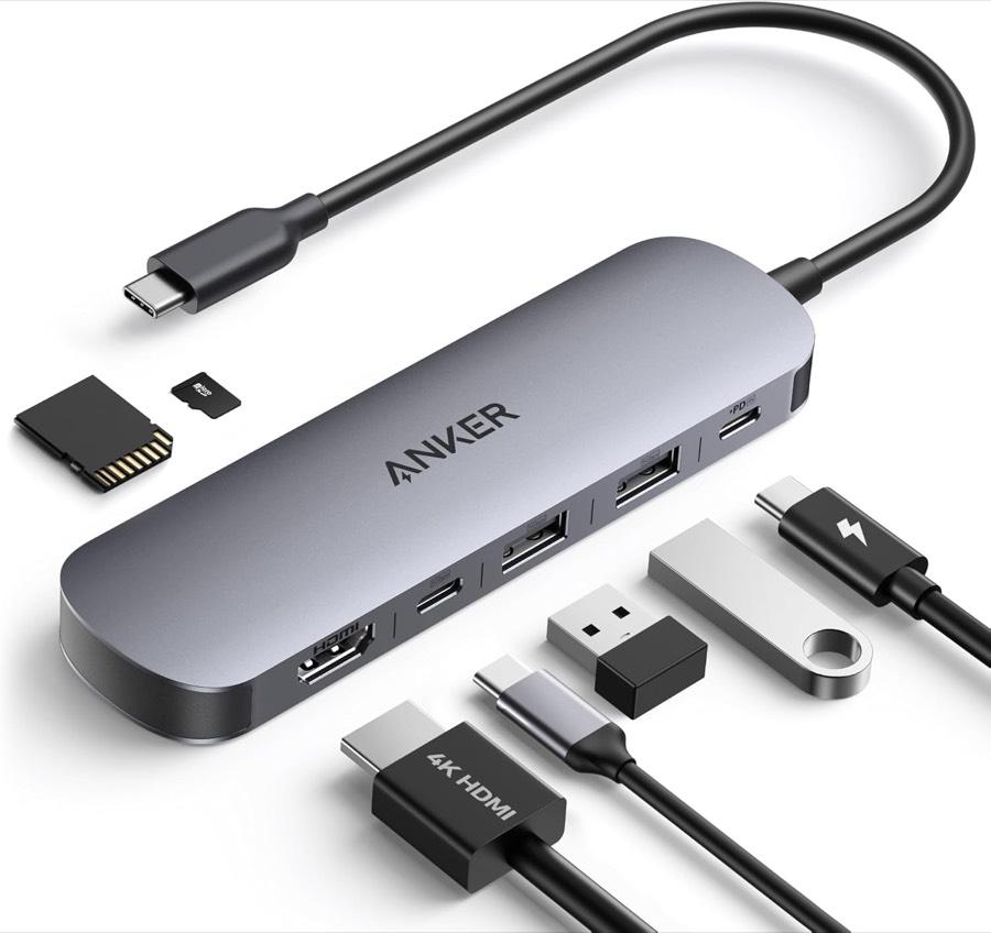 Anker Anker 7-in-1 USB-C Hub mit 4K@60Hz HDMI