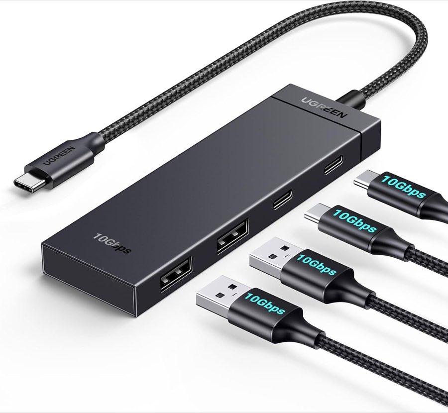 UGREEN UGREEN 2+2 Datenhub 10 Gbit