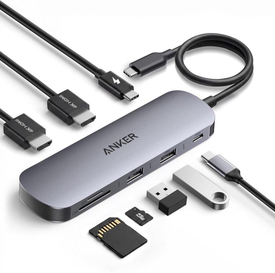 Anker Anker Nano 8-in-1 Dual-HDMI