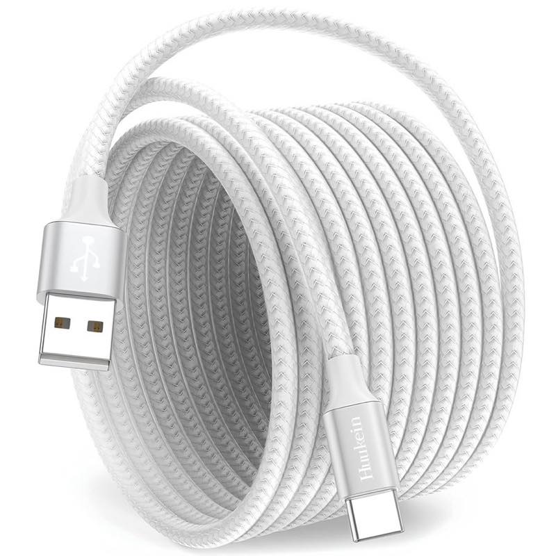 Huukein USB-A-auf-USB-C 3 m weiß