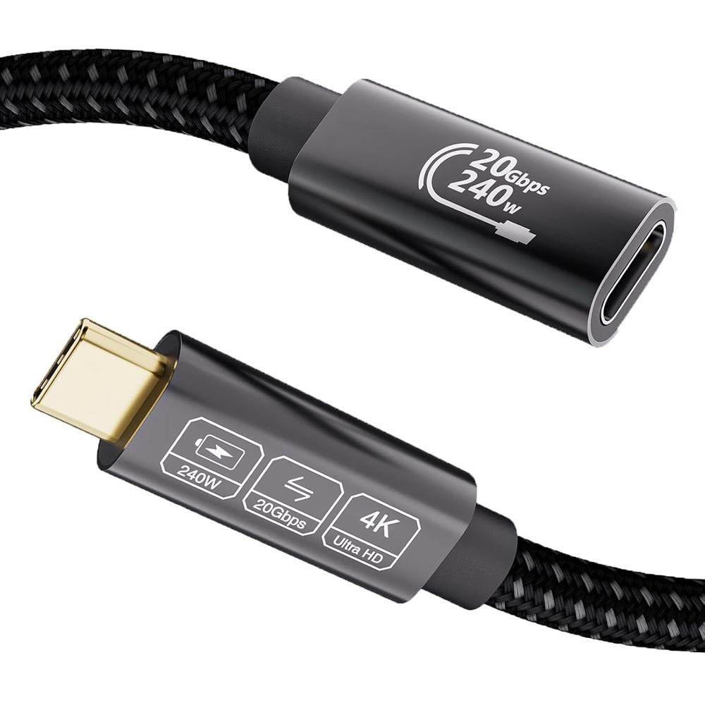 EUDOBEL USB-C 3.2 Verlängerung 1 m