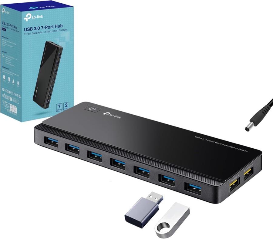 TP-Link TP-Link UH720 7-Port USB 3.0 plus 2 Ladeports