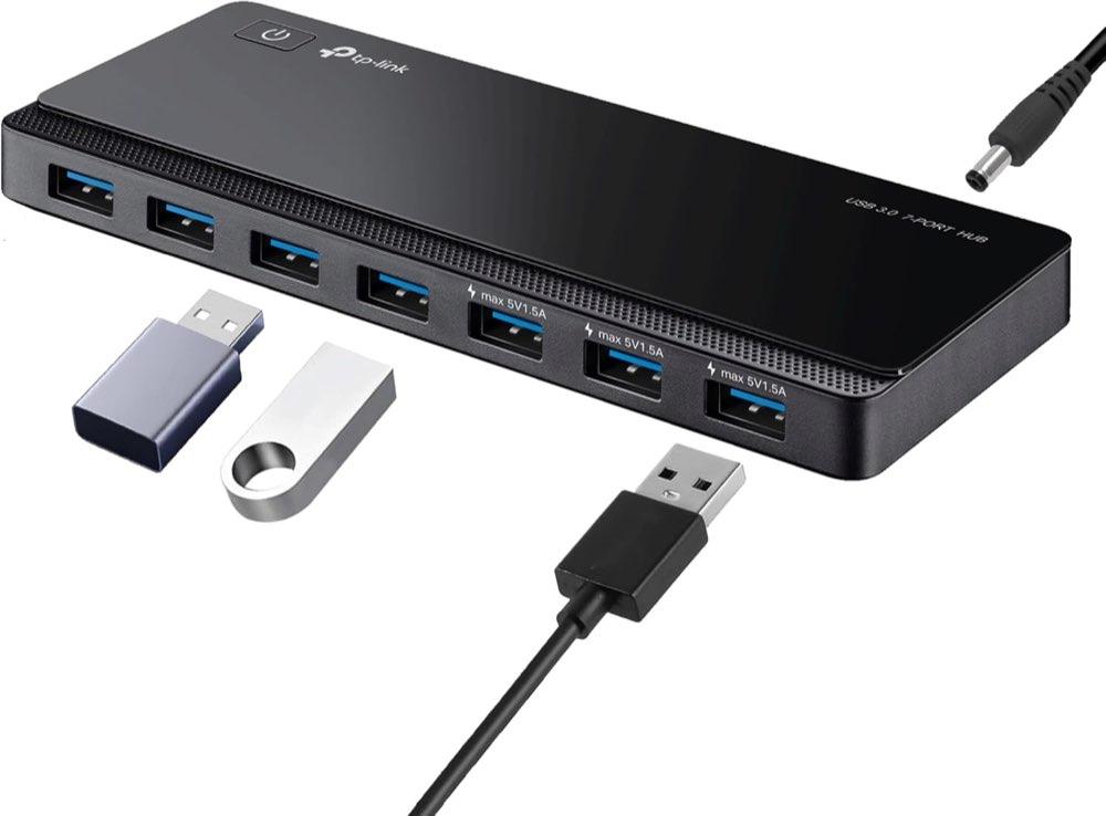 TP-Link TP-Link UH700, 7 Port mit Netzteil - Produktbild