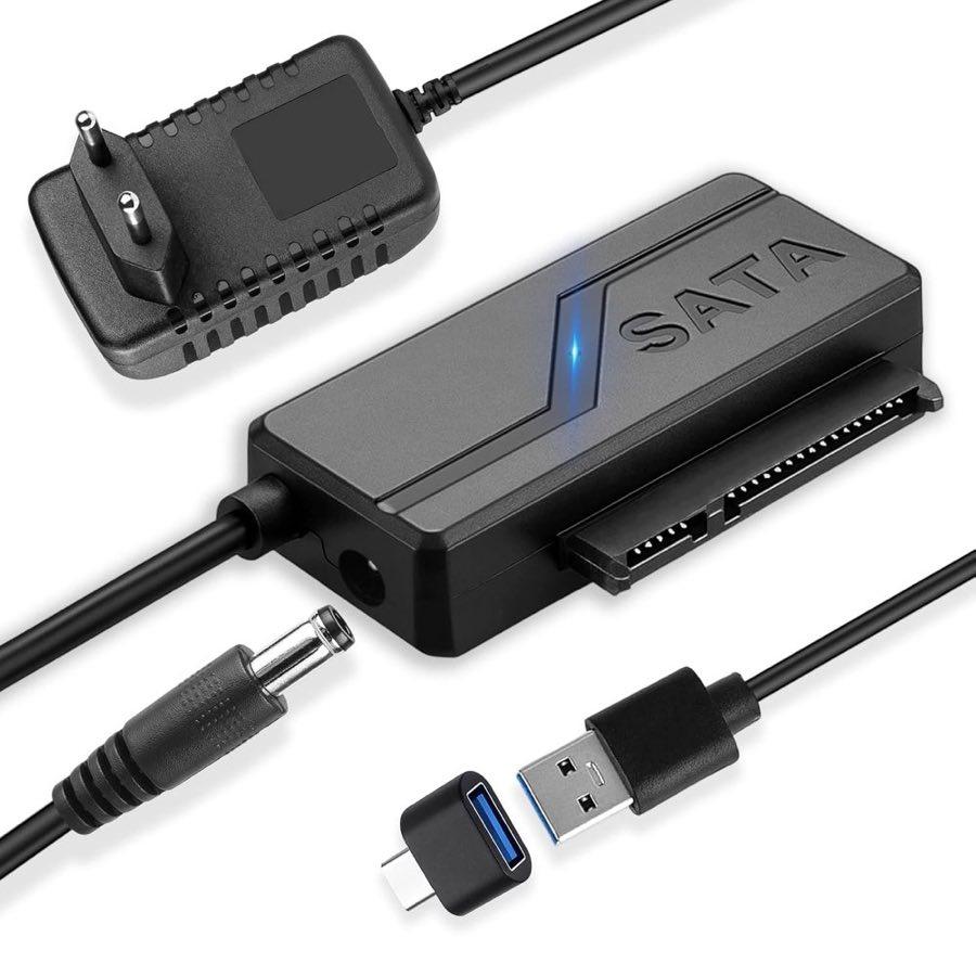 Witfoam USB-3.0/C-SATA-Adapter 2,5/3,5 Zoll