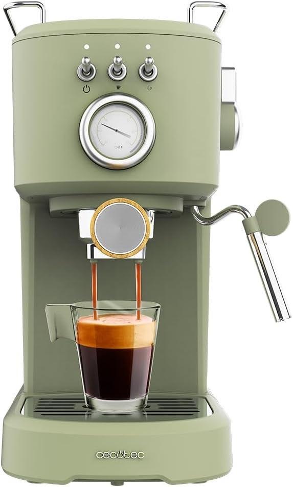 Cecotec Compact Power Espresso 20 Retro Green
