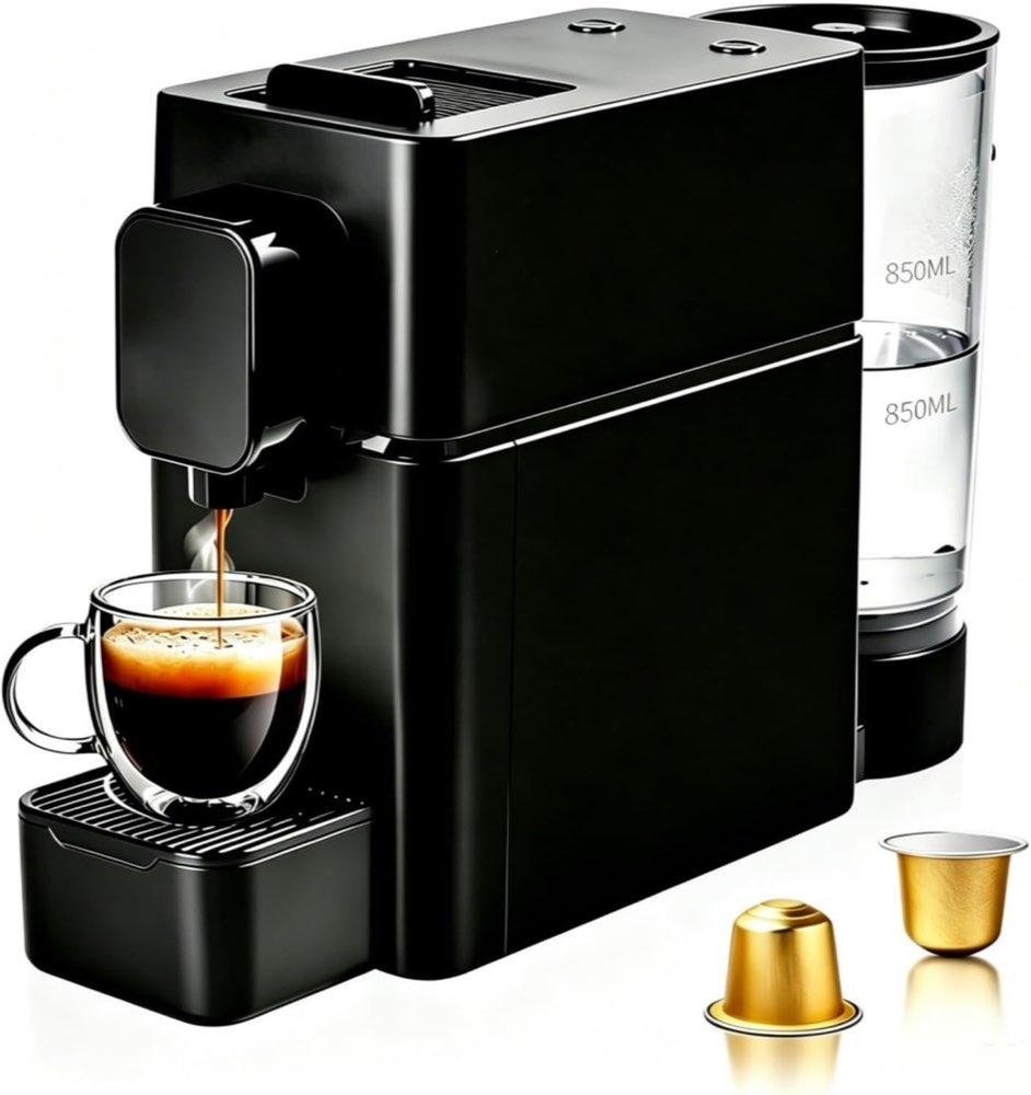 RYing Kapselmaschine 19 Bar Schwarz (Grenzfit)