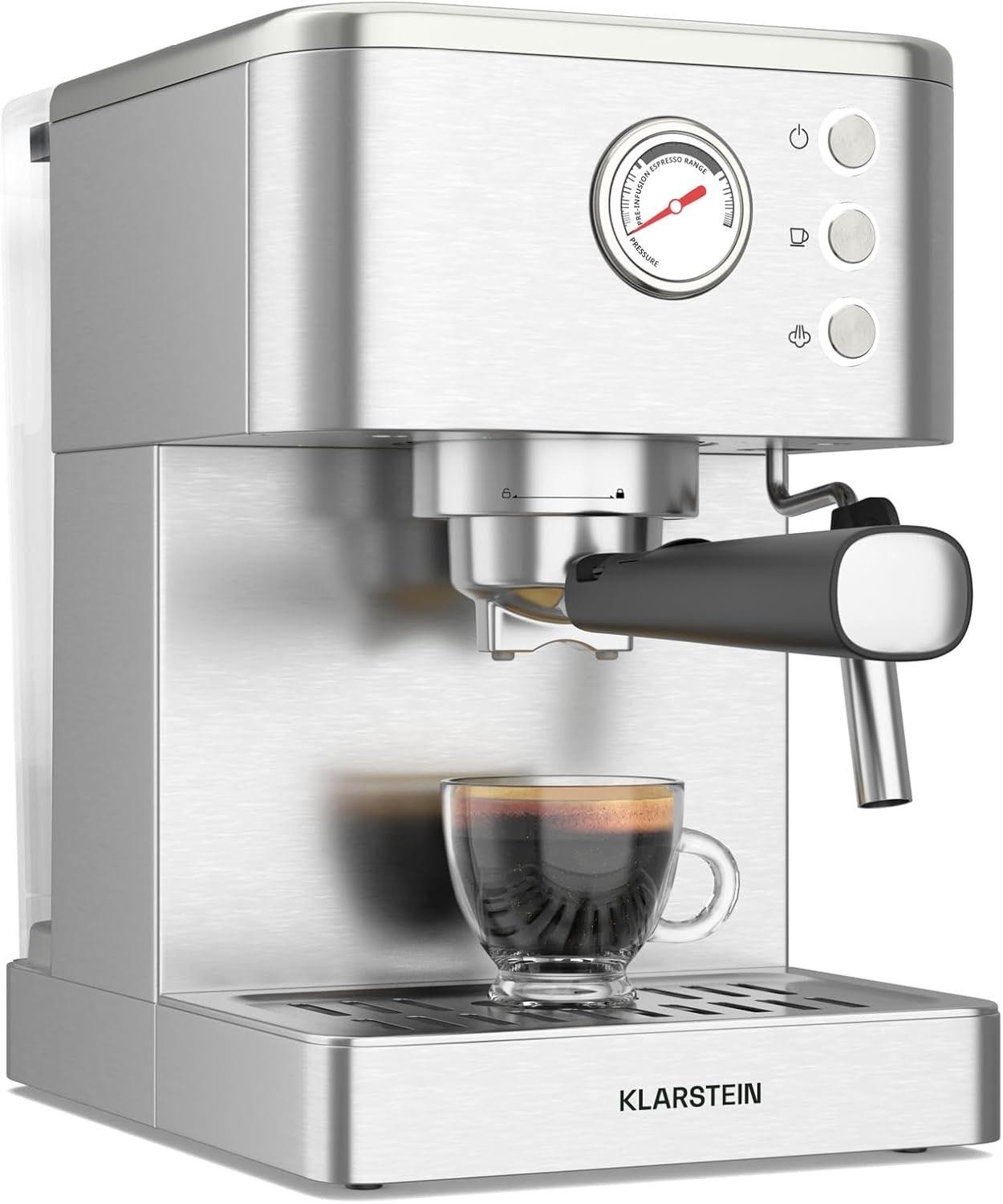 Klarstein SteelPresso Siebträgermaschine