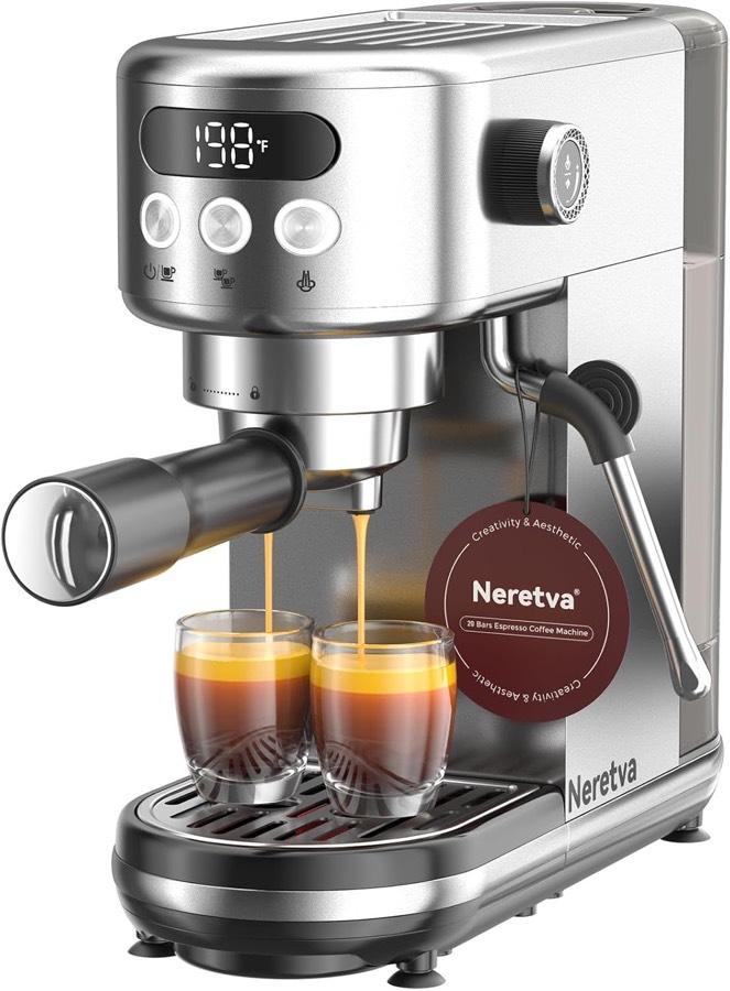 Neretva 20 Bar kompakte Siebträgermaschine