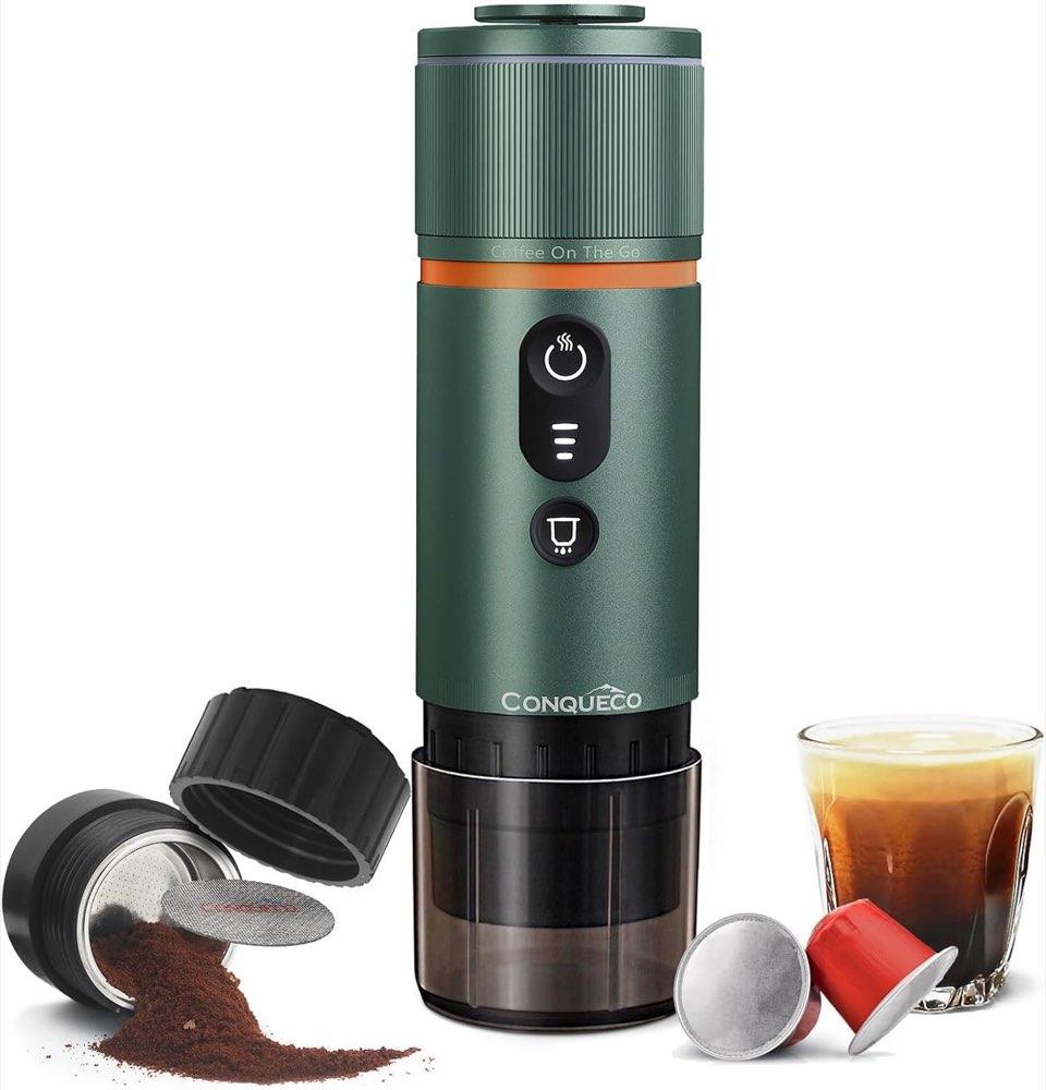 CONQUECO Akku Espressomaschine