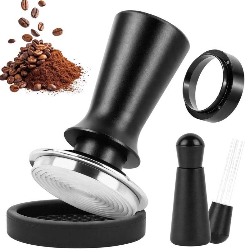 Focenat Espresso-Set Tamper WDT Leveler Matte