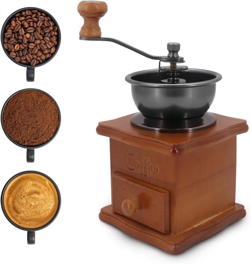 Buwico Retro-Holzmühle Keramik