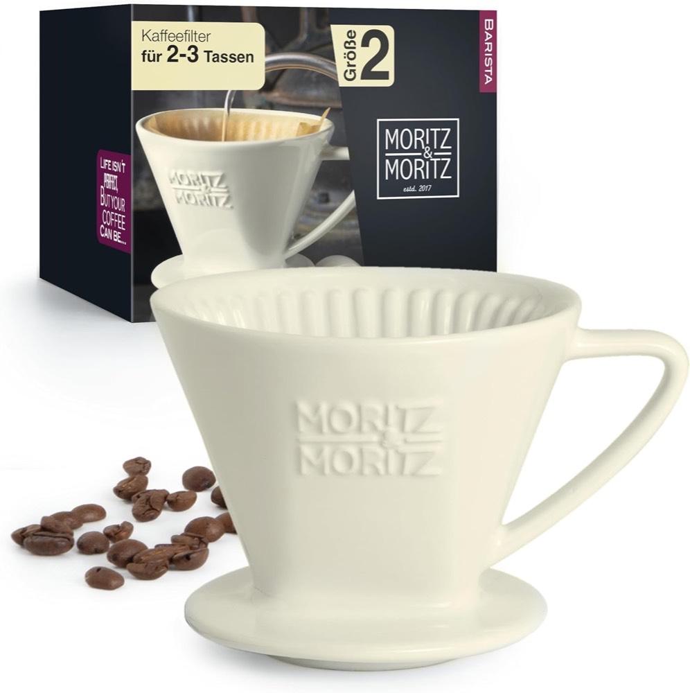 Moritz & Moritz Porzellan Kaffeefilter Größe 2