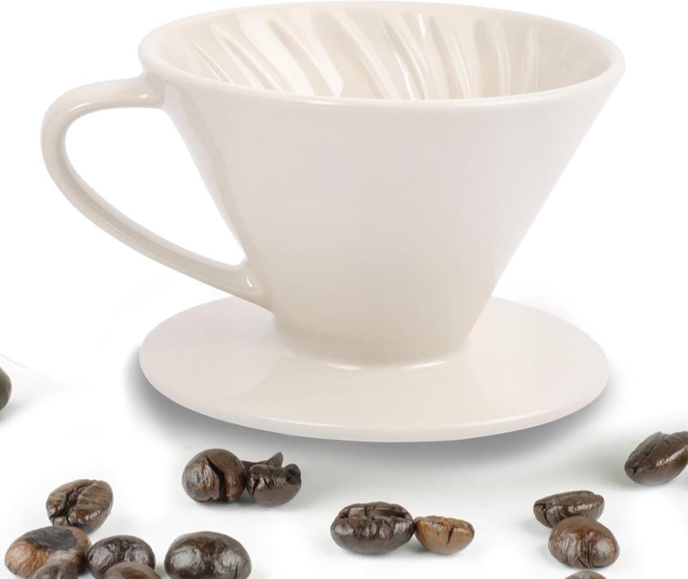 HNCY Kaffeefilter Porzellan Größe 2