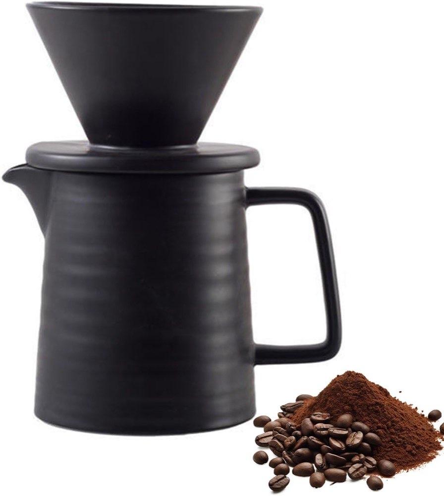Pasdrucn Porzellan-Filter mit 500 ml Kanne