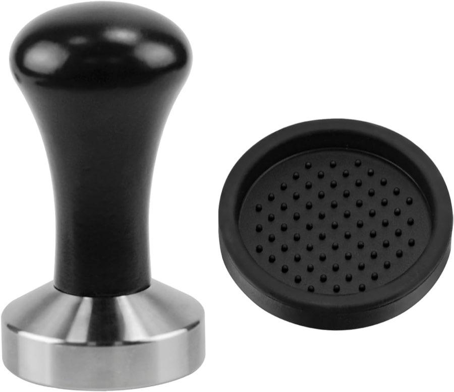 JUYUANXIN Tamper 51 mm mit Silikonmatte