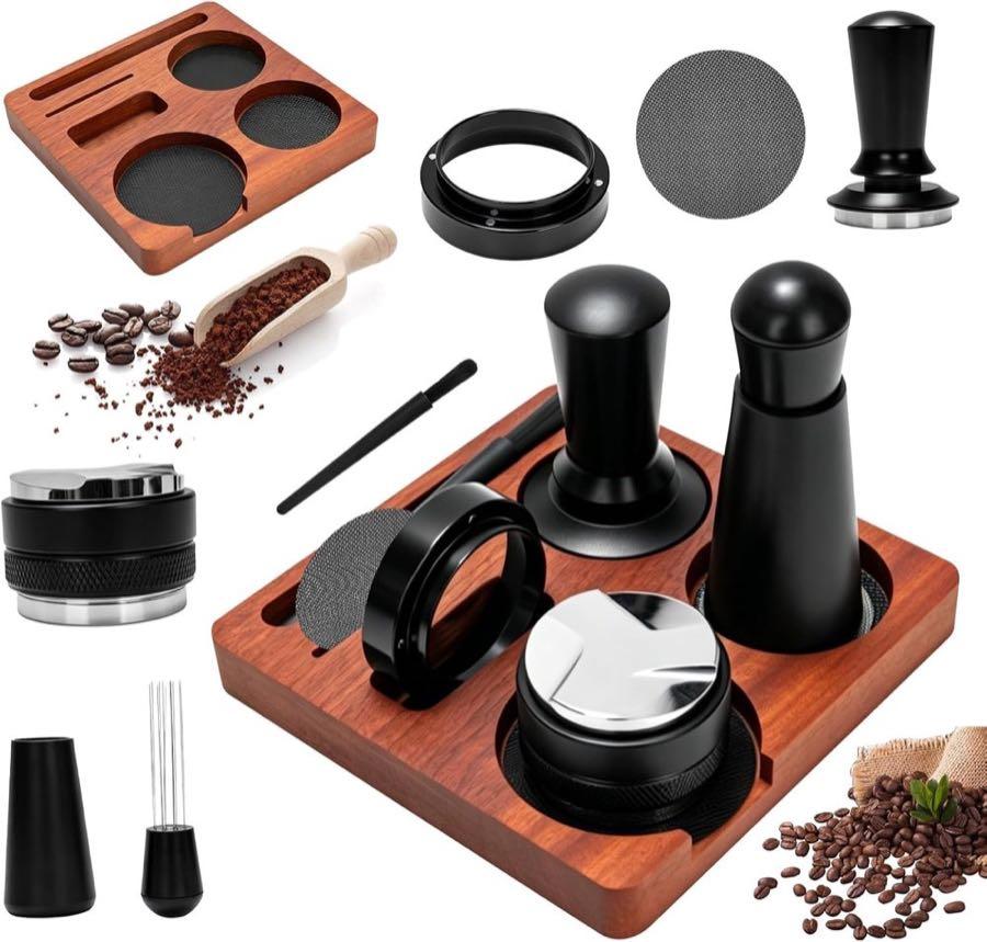 Lnopever Barista-Set 51 mm mit Station