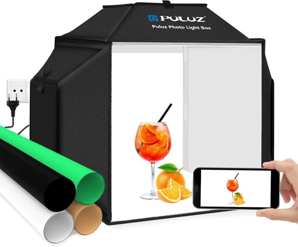 PULUZ Lichtzelt 40 × 40 cm, 480 LEDs