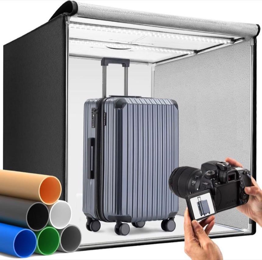DUCLUS Fotobox 60 × 60 × 60 cm