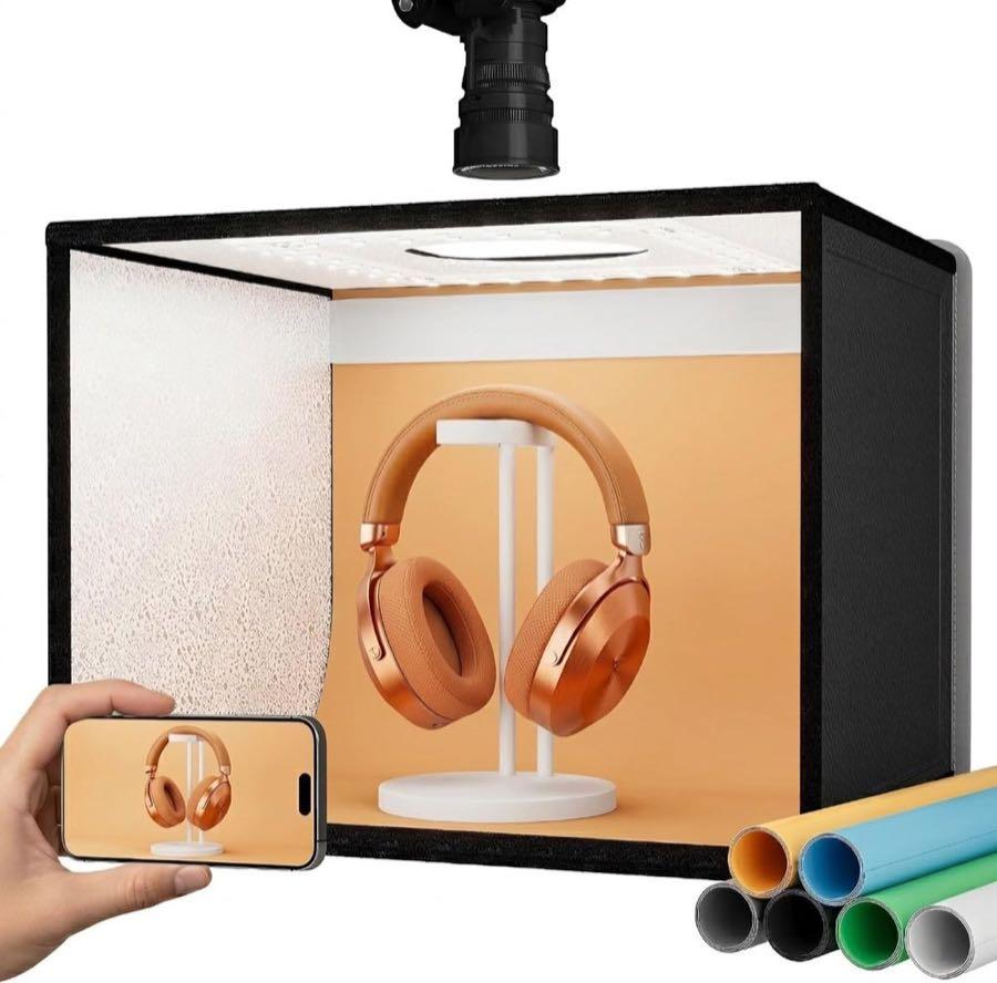 RALENO Fotobox 40 × 30 × 30 cm, 24 W