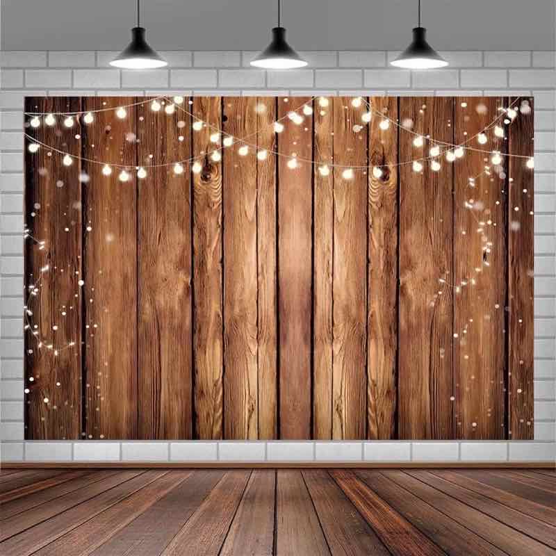 Hnmdmyi Holz-Vinyl, 3 × 2 m
