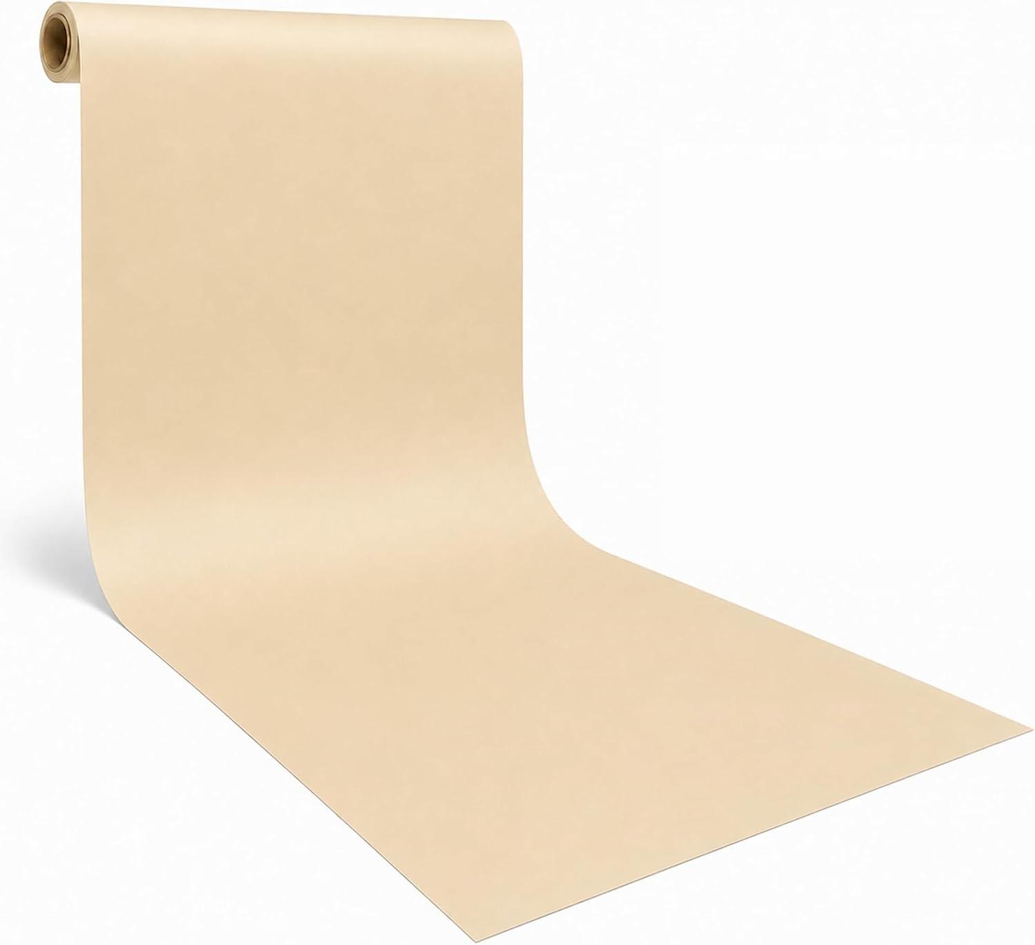 Kavier Papierrolle Beige, 1,35 × 10 m