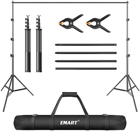 EMART EMART Foto Hintergrund Ständer 2,6x3m Kit