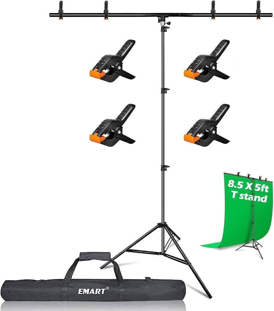 EMART T Form Hintergrund Ständer, 1,5x2,6m