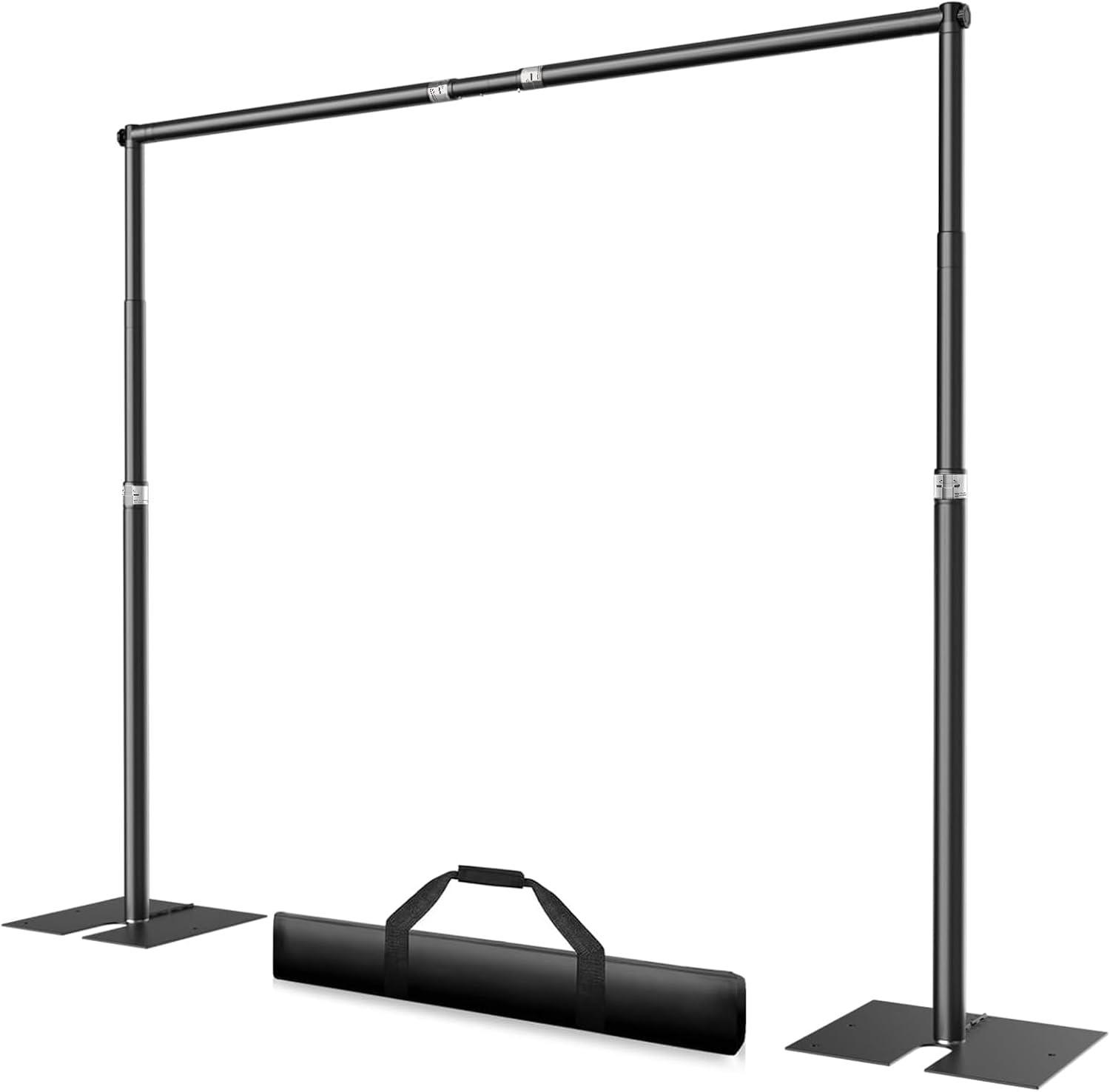 EMART Foto Hintergrund Ständer 2,6x3m Heavy Duty